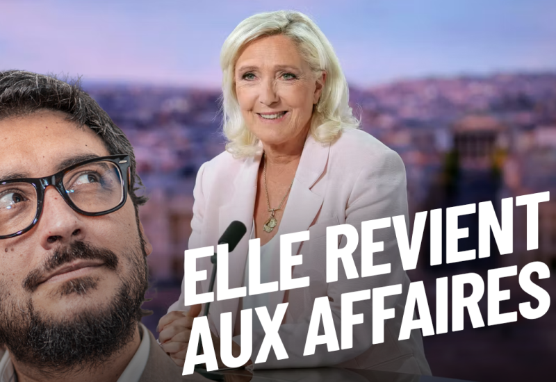 Live POLITIQUE – Marine Le Pen remplace Jordan Bardella au finish : notre avis, feat Thomas Ferrier